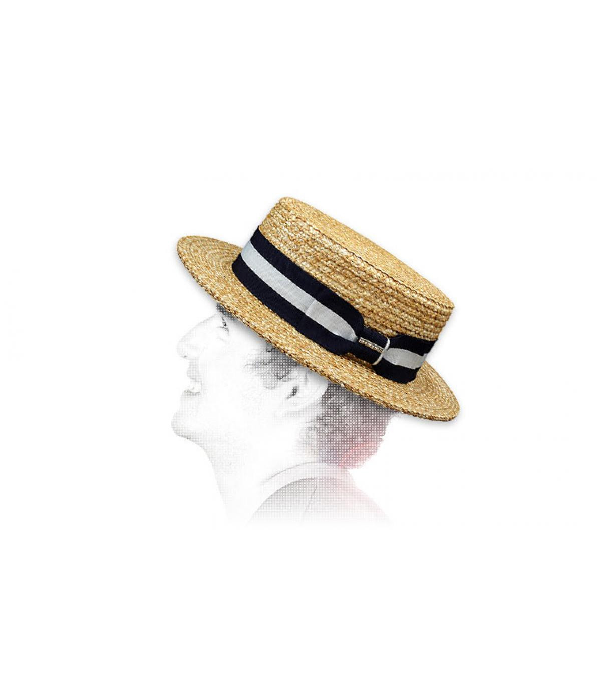 Canotier Stetson Amsterdam wheat